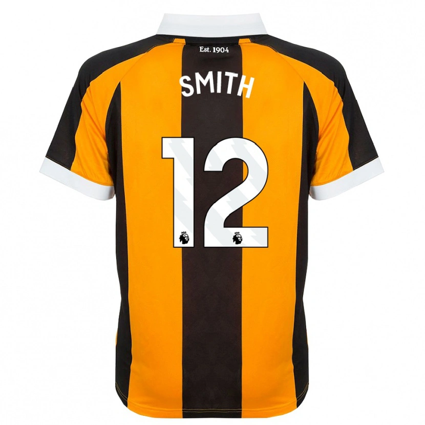 Danxen Barn Emily Smith #12 Orange Svart Vit Hemmatröja Matchtröjor 2026/27 Tröjor T-Tröja