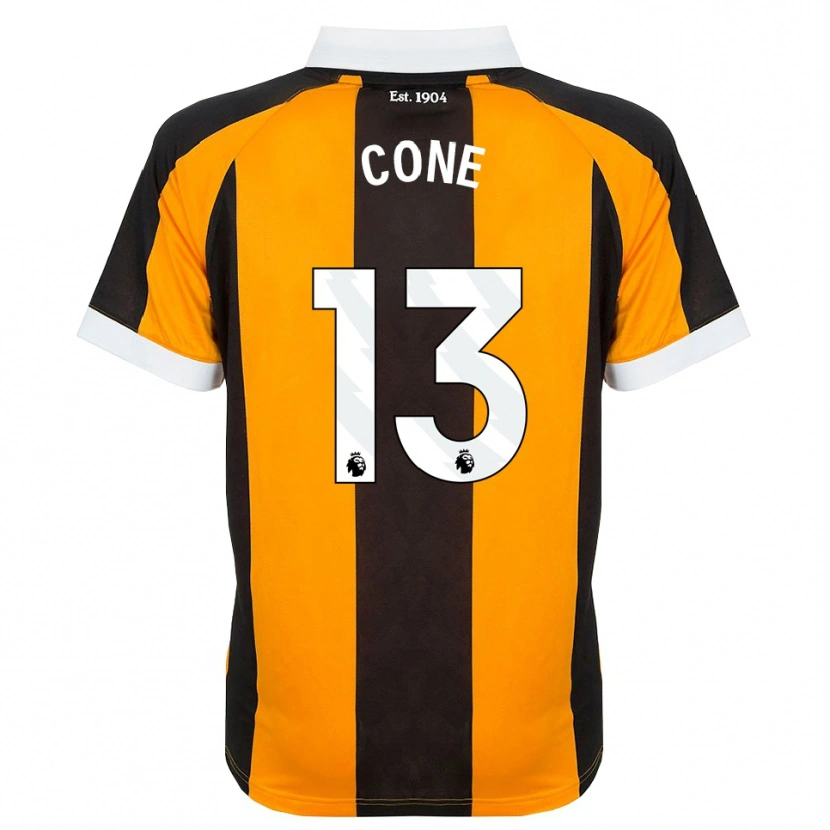 Danxen Barn Sharla Cone #13 Orange Svart Vit Hemmatröja Matchtröjor 2026/27 Tröjor T-Tröja