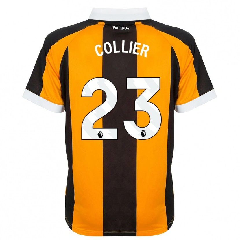 Danxen Barn Holly Johnson-Collier #23 Orange Svart Vit Hemmatröja Matchtröjor 2026/27 Tröjor T-Tröja