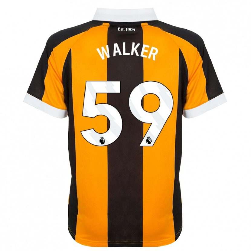 Danxen Barn Coist Walker #59 Orange Svart Vit Hemmatröja Matchtröjor 2026/27 Tröjor T-Tröja