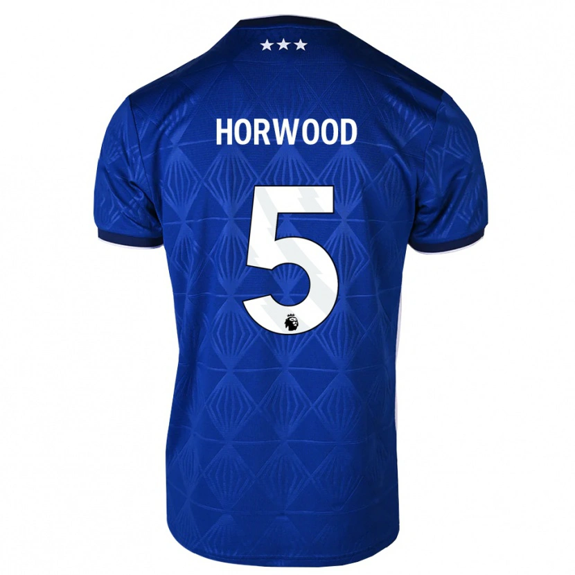 Danxen Barn Bonnie Horwood #5 Mellanblå Vit Röd Hemmatröja Matchtröjor 2026/27 Tröjor T-Tröja