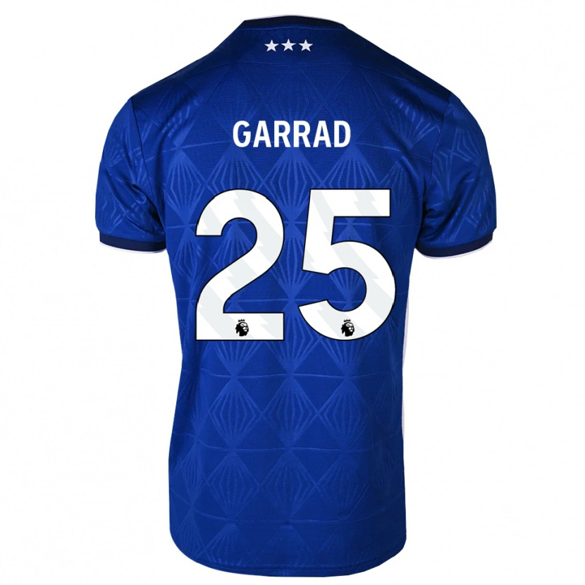 Danxen Barn Grace Garrad #25 Mellanblå Vit Röd Hemmatröja Matchtröjor 2026/27 Tröjor T-Tröja