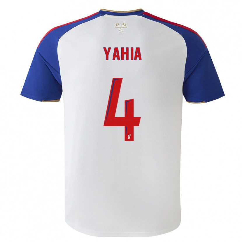Danxen Barn Kelyan Yahia #4 Kungligt Blå Röd Vit Hemmatröja Matchtröjor 2026/27 Tröjor T-Tröja