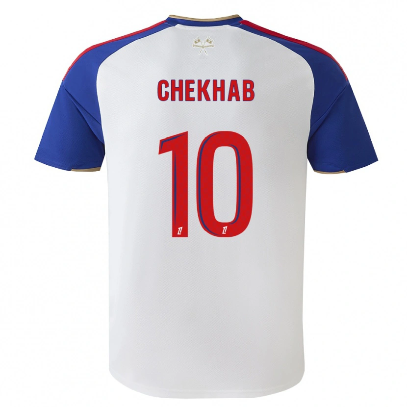 Danxen Barn Hedi Chekhab #10 Kungligt Blå Röd Vit Hemmatröja Matchtröjor 2026/27 Tröjor T-Tröja