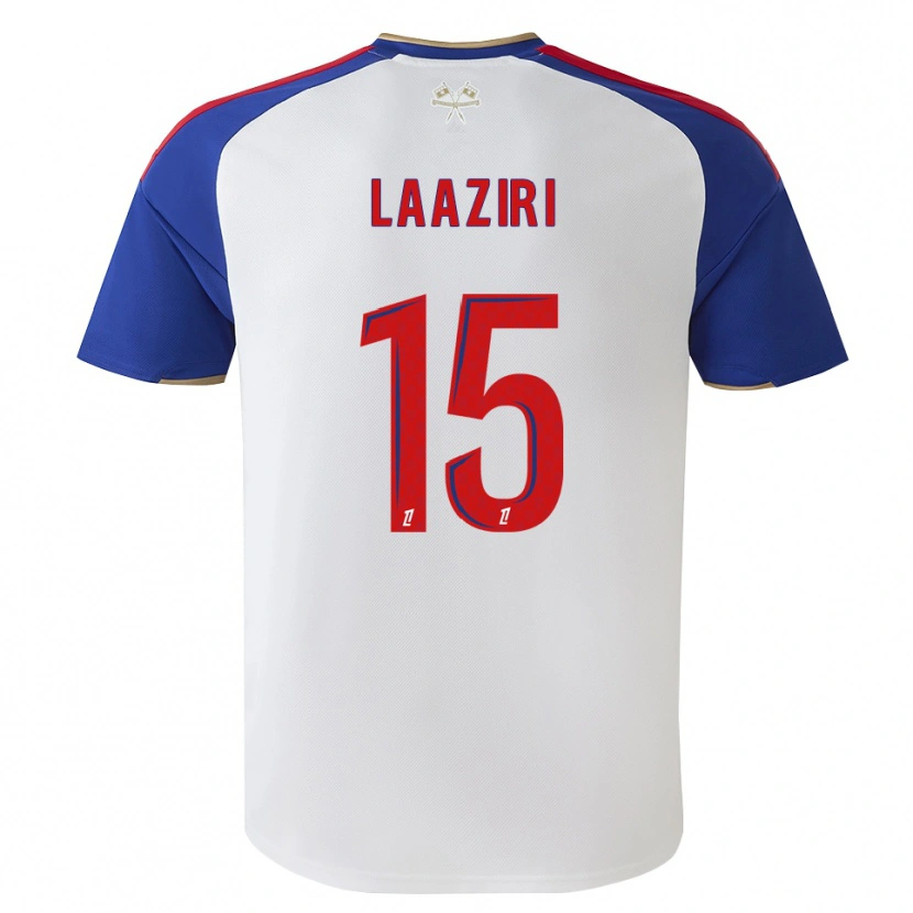 Danxen Barn Achraf Laaziri #15 Kungligt Blå Röd Vit Hemmatröja Matchtröjor 2026/27 Tröjor T-Tröja