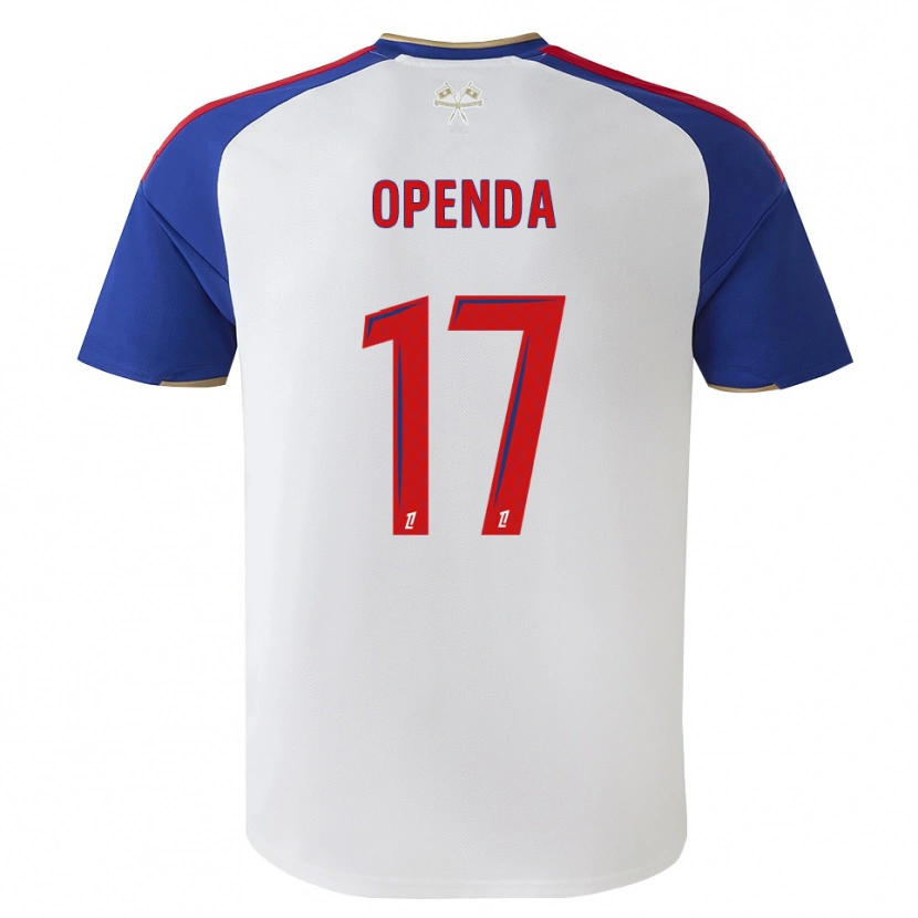 Danxen Barn Loïs Openda #17 Kungligt Blå Röd Vit Hemmatröja Matchtröjor 2026/27 Tröjor T-Tröja