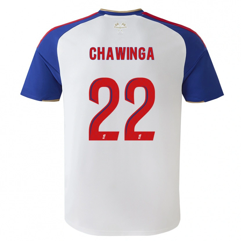 Danxen Barn Tabitha Chawinga #22 Kungligt Blå Röd Vit Hemmatröja Matchtröjor 2026/27 Tröjor T-Tröja
