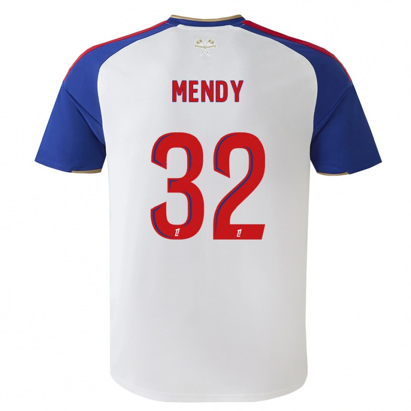 Danxen Barn Maeline Mendy #32 Kungligt Blå Röd Vit Hemmatröja Matchtröjor 2026/27 Tröjor T-Tröja