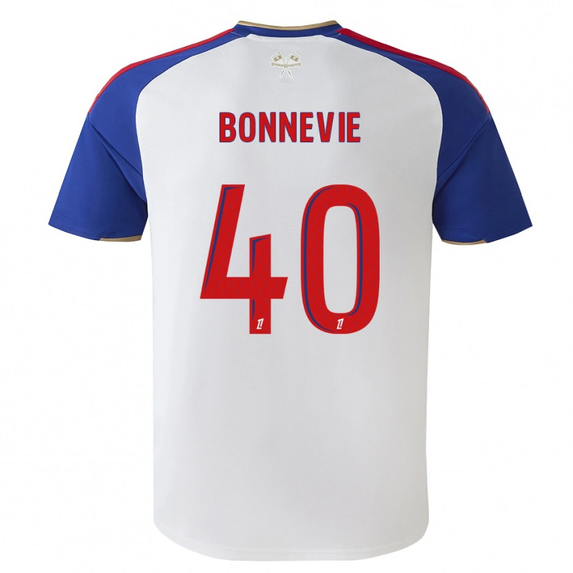 Danxen Barn Kayne Bonnevie #40 Kungligt Blå Röd Vit Hemmatröja Matchtröjor 2026/27 Tröjor T-Tröja