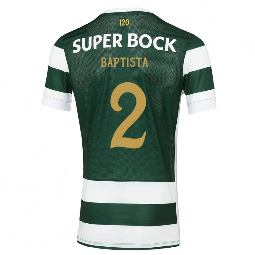 Danxen Barn Martim Baptista #2 Mörk Skiffergrå Vit Hemmatröja Matchtröjor 2026/27 Tröjor T-Tröja