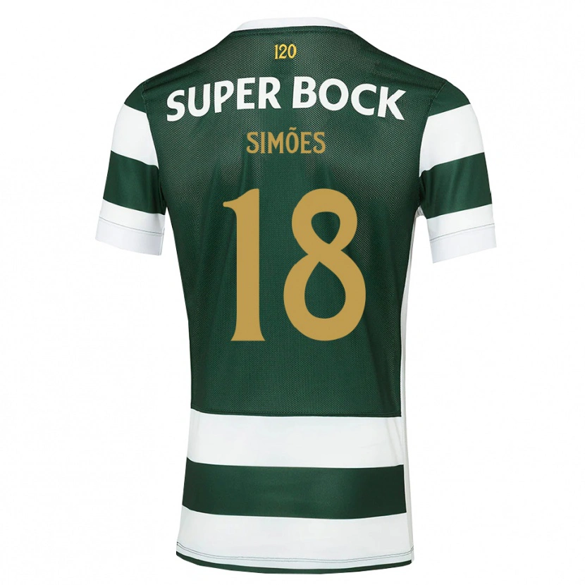 Danxen Barn Francisco Simões #18 Mörk Skiffergrå Vit Hemmatröja Matchtröjor 2026/27 Tröjor T-Tröja