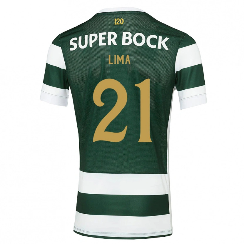 Danxen Barn Pedro Lima #21 Mörk Skiffergrå Vit Hemmatröja Matchtröjor 2026/27 Tröjor T-Tröja