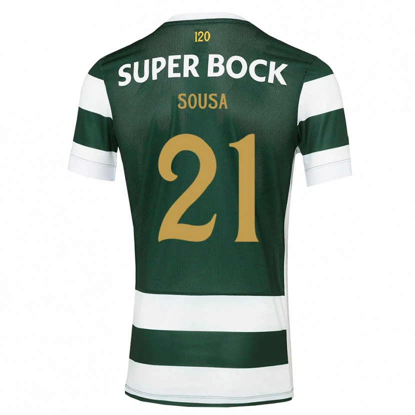 Danxen Barn Margarida Sousa #21 Mörk Skiffergrå Vit Hemmatröja Matchtröjor 2026/27 Tröjor T-Tröja