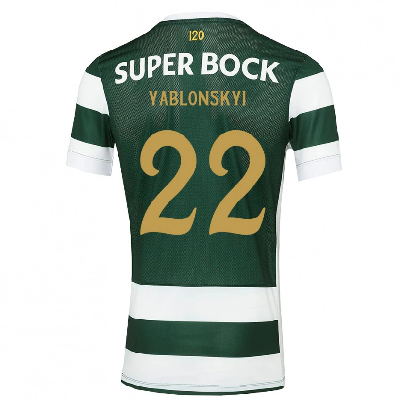 Danxen Barn Ilya Yablonskyi #22 Mörk Skiffergrå Vit Hemmatröja Matchtröjor 2026/27 Tröjor T-Tröja