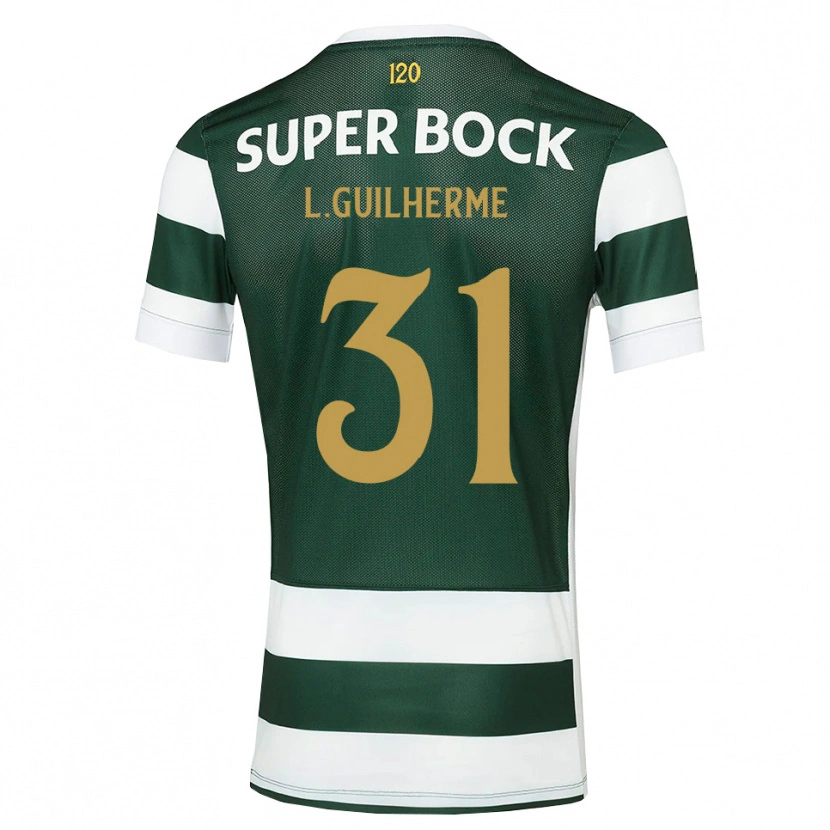 Danxen Barn Luís Guilherme #31 Mörk Skiffergrå Vit Hemmatröja Matchtröjor 2026/27 Tröjor T-Tröja