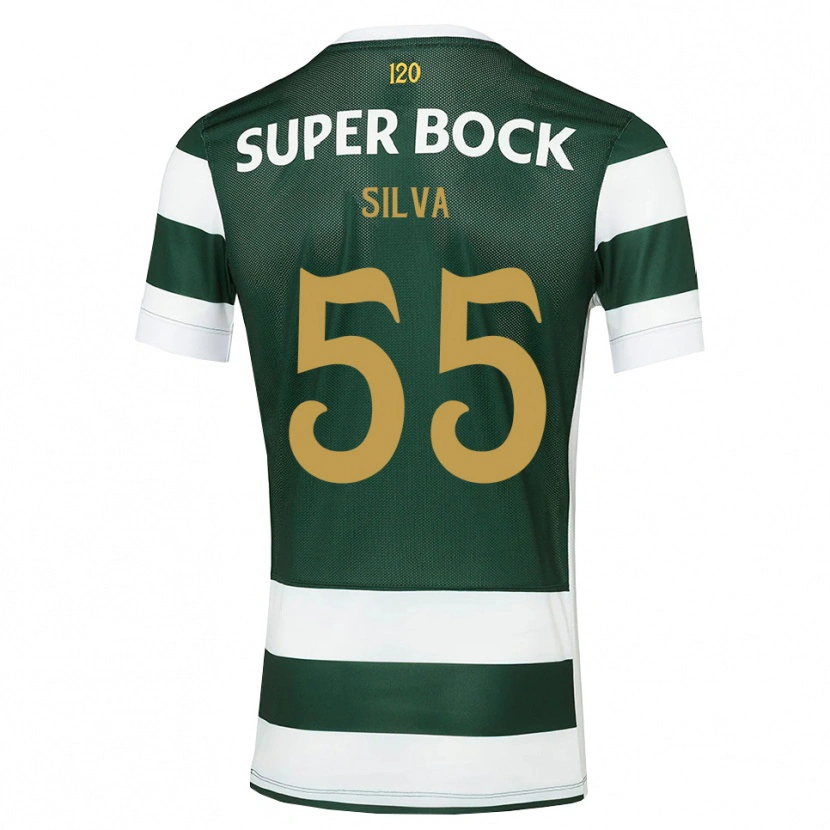 Danxen Barn José Silva #55 Mörk Skiffergrå Vit Hemmatröja Matchtröjor 2026/27 Tröjor T-Tröja