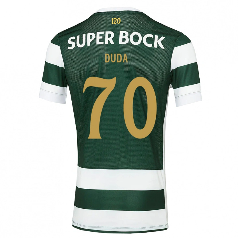 Danxen Barn Dudá #70 Mörk Skiffergrå Vit Hemmatröja Matchtröjor 2026/27 Tröjor T-Tröja