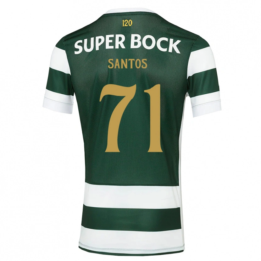 Danxen Barn Denilson Santos #71 Mörk Skiffergrå Vit Hemmatröja Matchtröjor 2026/27 Tröjor T-Tröja