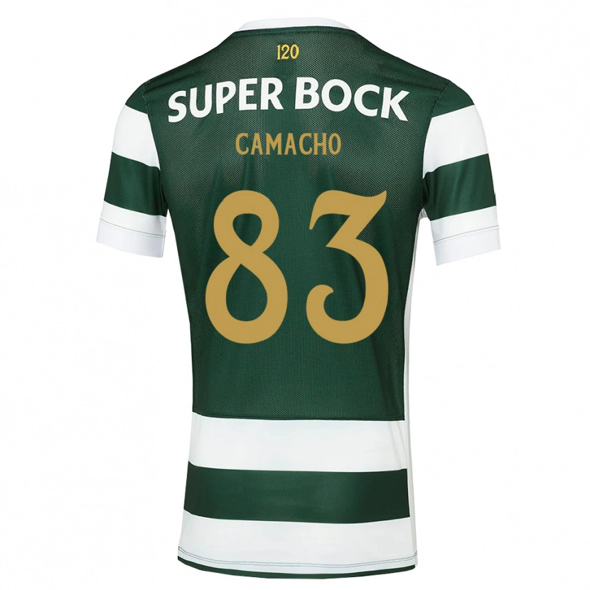 Danxen Barn Rafael Camacho #83 Mörk Skiffergrå Vit Hemmatröja Matchtröjor 2026/27 Tröjor T-Tröja