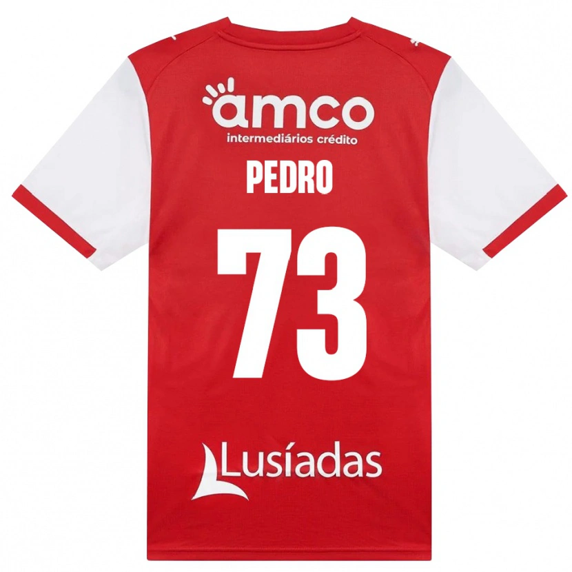 Danxen Barn Zé Pedro #73 Vit Röd Svart Hemmatröja Matchtröjor 2026/27 Tröjor T-Tröja