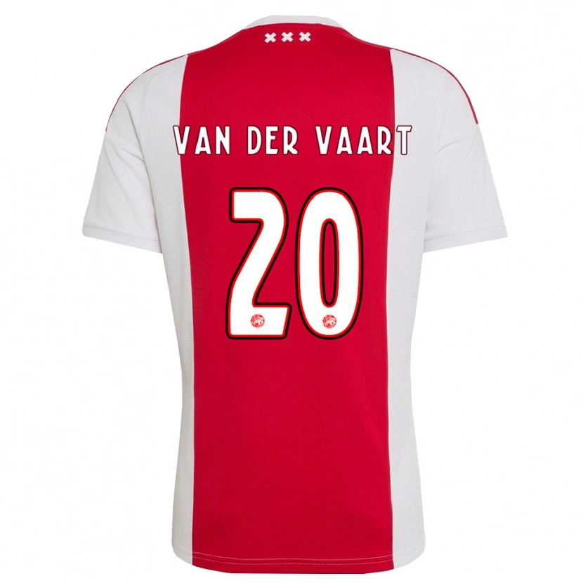 Danxen Barn Damian Van Der Vaart #20 Röd Vit Gul Hemmatröja Matchtröjor 2026/27 Tröjor T-Tröja