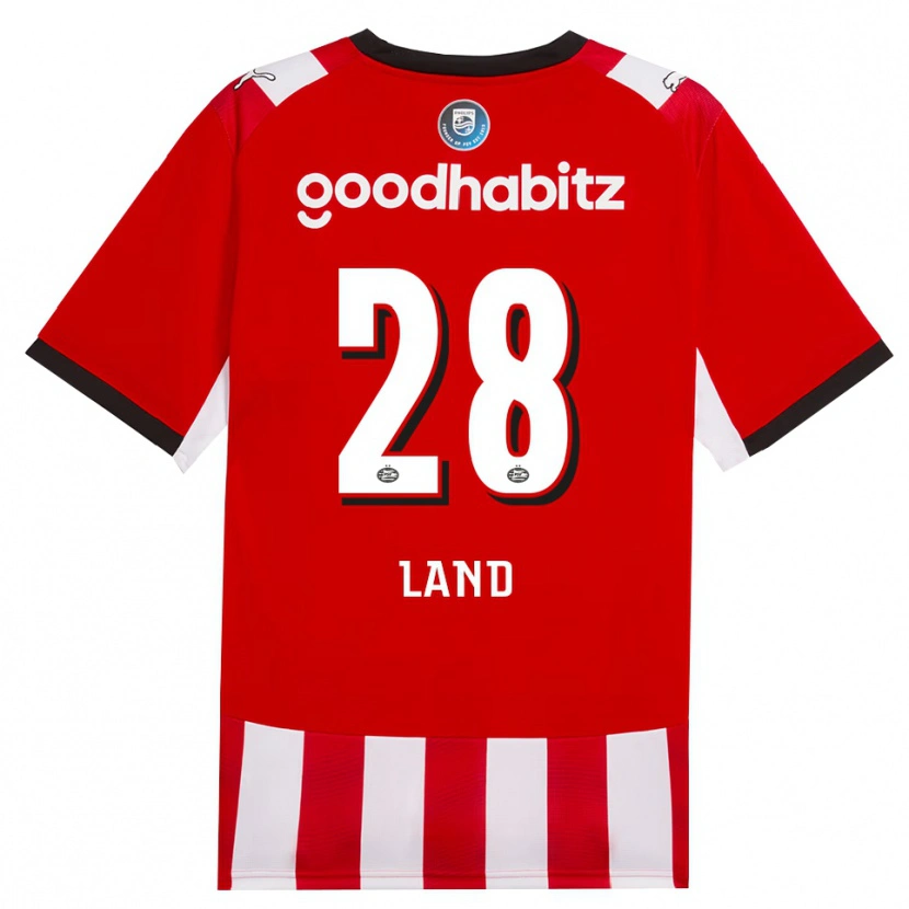 Danxen Barn Tygo Land #28 Röd Vit Svart Hemmatröja Matchtröjor 2026/27 Tröjor T-Tröja