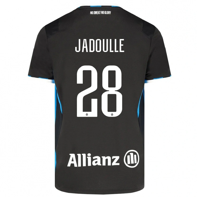 Danxen Barn Romane Jadoulle #28 Svart Röd Blå Hemmatröja Matchtröjor 2026/27 Tröjor T-Tröja