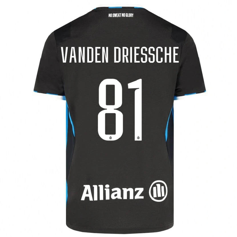 Danxen Barn Argus Vanden Driessche #81 Svart Röd Blå Hemmatröja Matchtröjor 2026/27 Tröjor T-Tröja