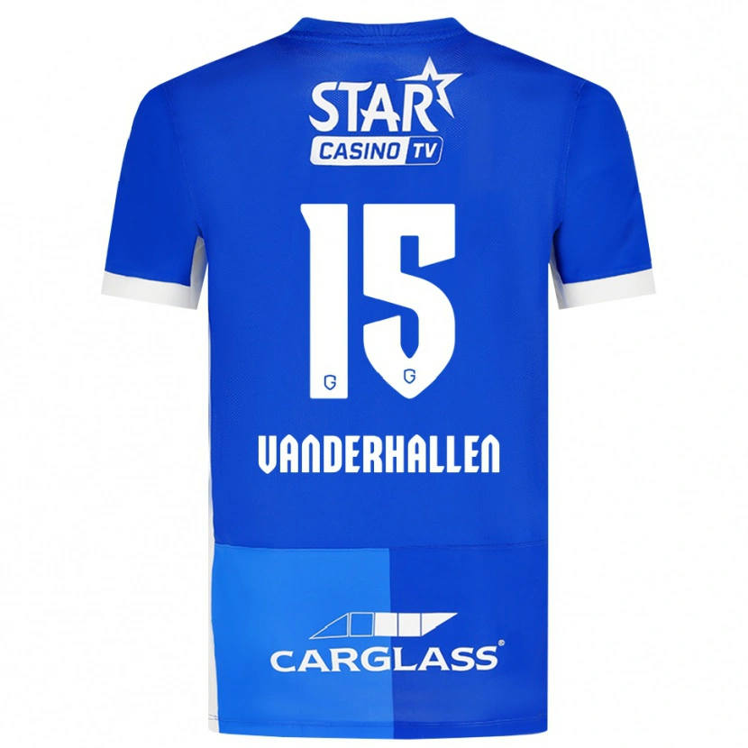 Danxen Barn Yari Vanderhallen #15 Mellanblå Kungligblå Vit Hemmatröja Matchtröjor 2026/27 Tröjor T-Tröja
