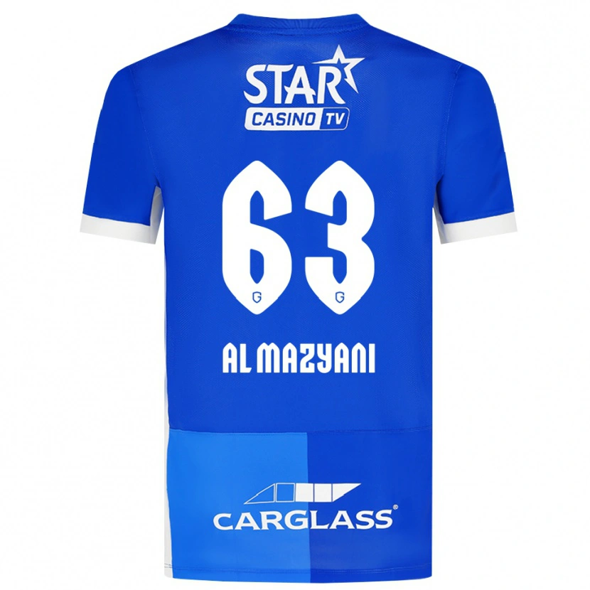 Danxen Barn Faissal Al Mazyani #63 Mellanblå Kungligblå Vit Hemmatröja Matchtröjor 2026/27 Tröjor T-Tröja