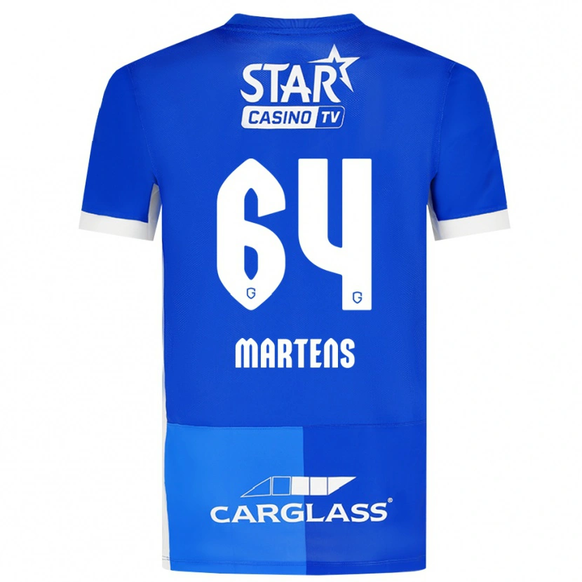 Danxen Barn Nolan Martens #64 Mellanblå Kungligblå Vit Hemmatröja Matchtröjor 2026/27 Tröjor T-Tröja