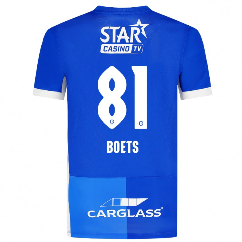 Danxen Barn Keo Boets #81 Mellanblå Kungligblå Vit Hemmatröja Matchtröjor 2026/27 Tröjor T-Tröja