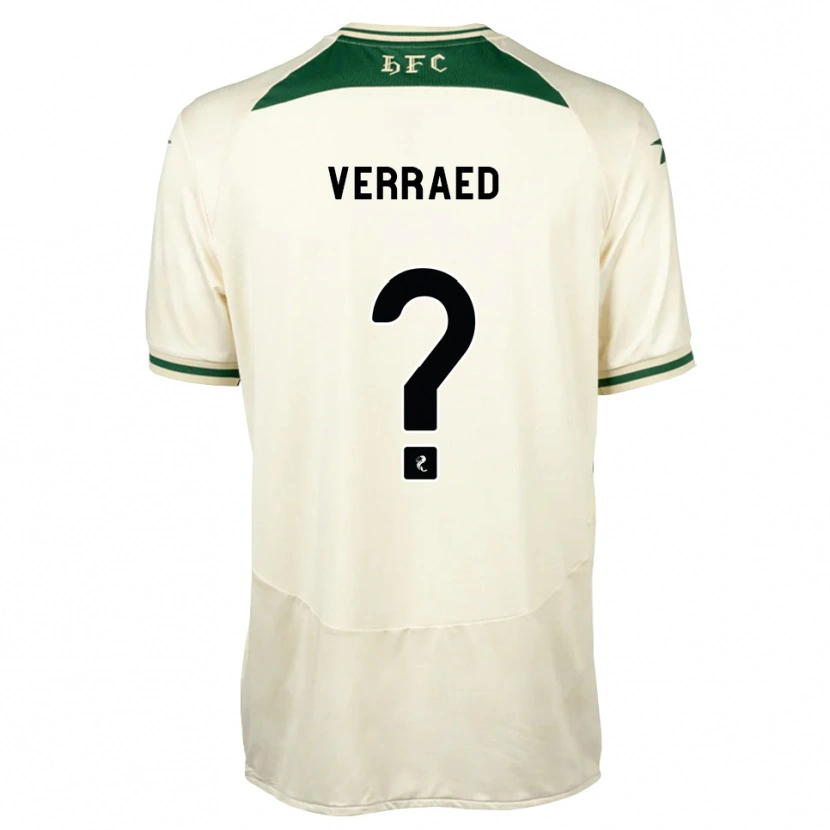 Danxen Barn Henry Verraed #0 Vit Skogsgrön Bortatröja Matchtröjor 2026/27 Tröjor T-Tröja