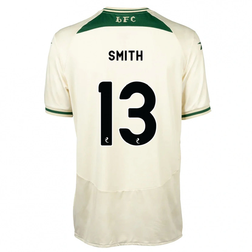 Danxen Barn Jordan Smith #13 Vit Skogsgrön Bortatröja Matchtröjor 2026/27 Tröjor T-Tröja