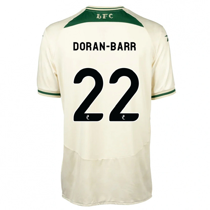 Danxen Barn Lauren Doran-Barr #22 Vit Skogsgrön Bortatröja Matchtröjor 2026/27 Tröjor T-Tröja