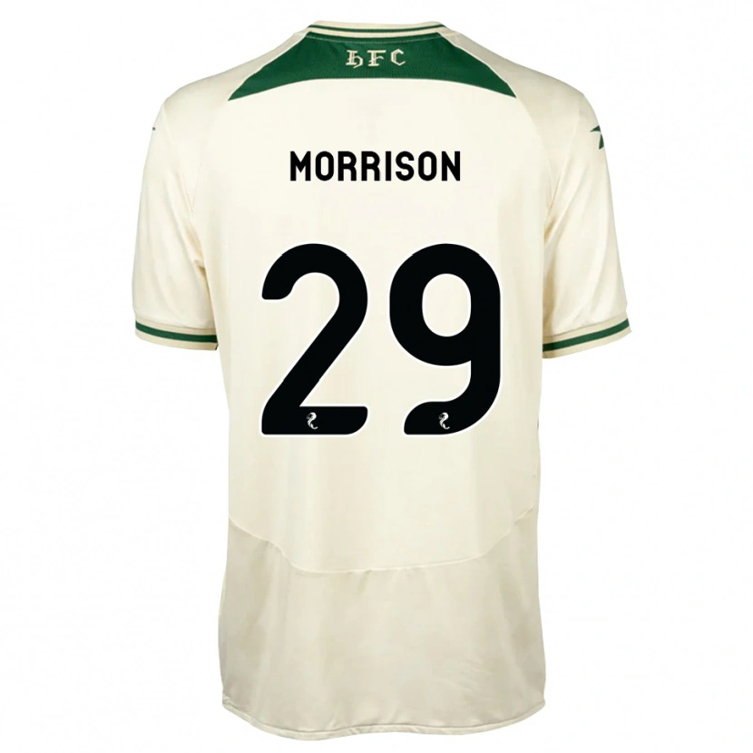 Danxen Barn Kirsty Morrison #29 Vit Skogsgrön Bortatröja Matchtröjor 2026/27 Tröjor T-Tröja