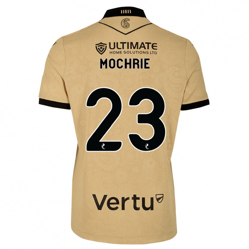 Danxen Barn Chris Mochrie #23 Burlywood Svart Bortatröja Matchtröjor 2026/27 Tröjor T-Tröja
