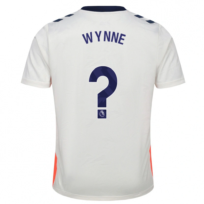 Danxen Barn Joe Wynne #0 Vit Orange Kungligt Blå Bortatröja Matchtröjor 2026/27 Tröjor T-Tröja