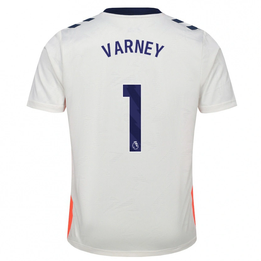 Danxen Barn Oscar Varney #1 Vit Orange Kungligt Blå Bortatröja Matchtröjor 2026/27 Tröjor T-Tröja