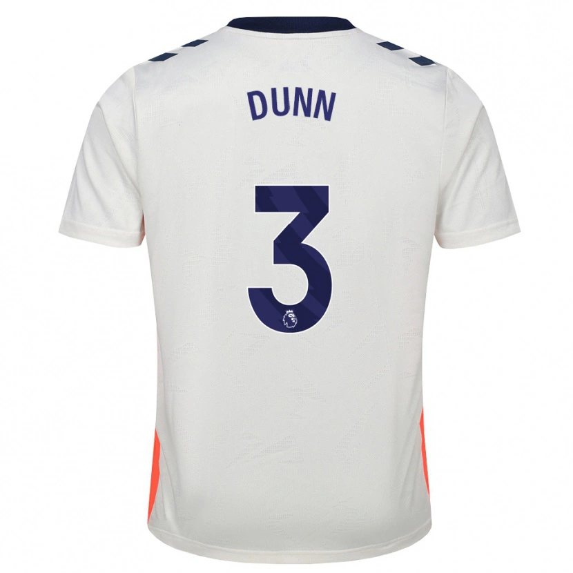 Danxen Barn Shay Dunn #3 Vit Orange Kungligt Blå Bortatröja Matchtröjor 2026/27 Tröjor T-Tröja