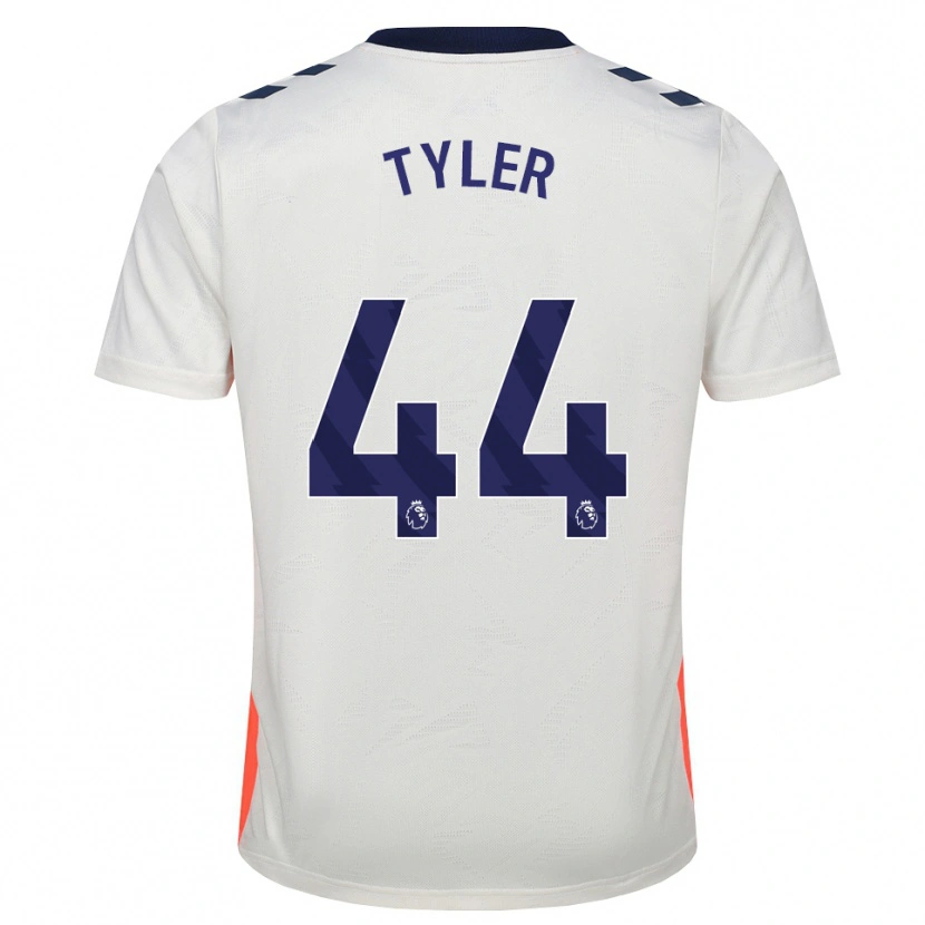 Danxen Barn Cian Tyler #44 Vit Orange Kungligt Blå Bortatröja Matchtröjor 2026/27 Tröjor T-Tröja