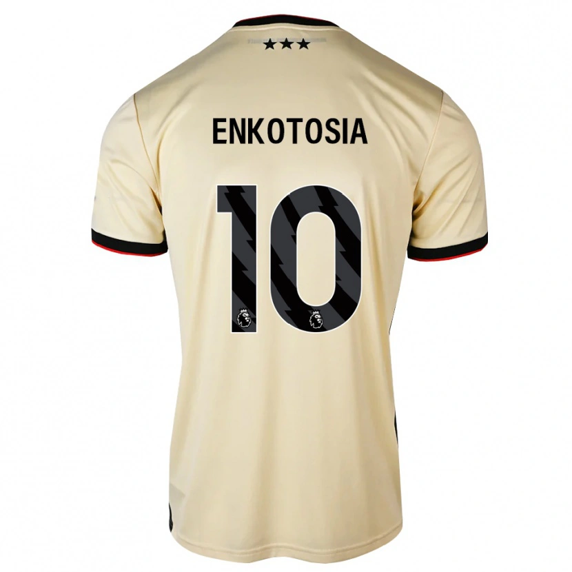 Danxen Barn Jojo Enkotosia #10 Citronkaka Svart Röd Bortatröja Matchtröjor 2026/27 Tröjor T-Tröja