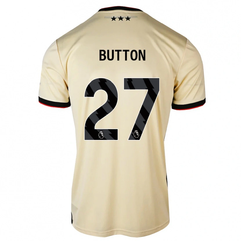 Danxen Barn David Button #27 Citronkaka Svart Röd Bortatröja Matchtröjor 2026/27 Tröjor T-Tröja