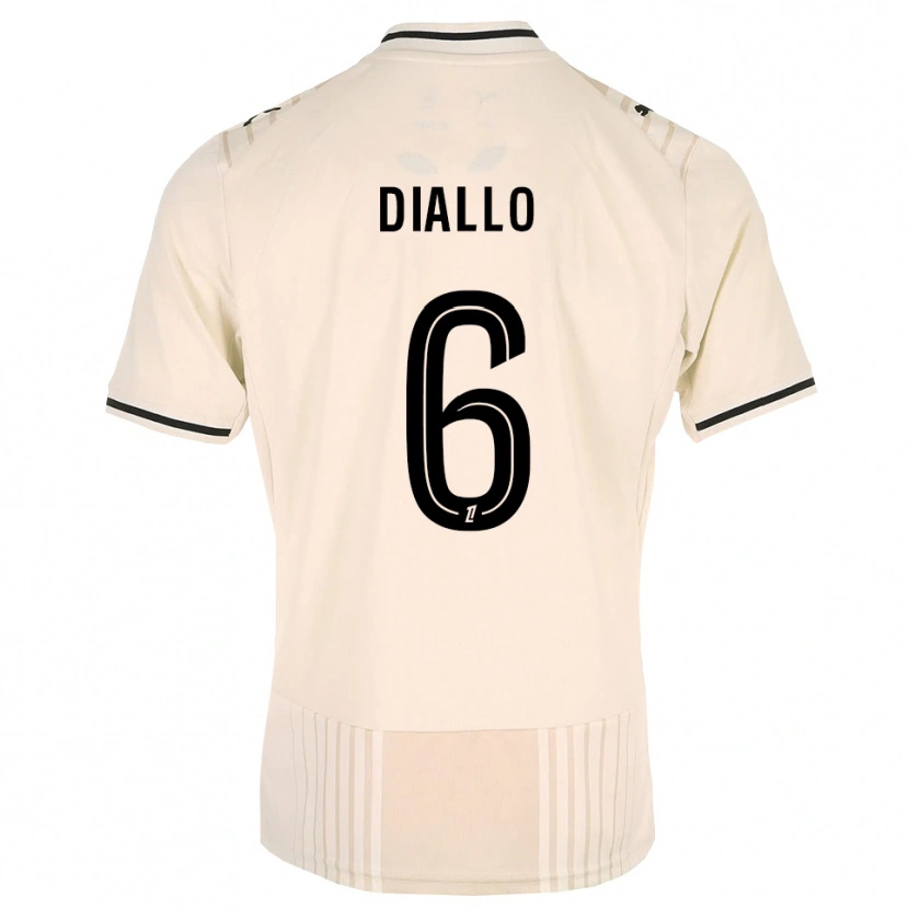 Danxen Barn Amadou Diallo #6 Gammal Spets Svart Antikvit Bortatröja Matchtröjor 2026/27 Tröjor T-Tröja