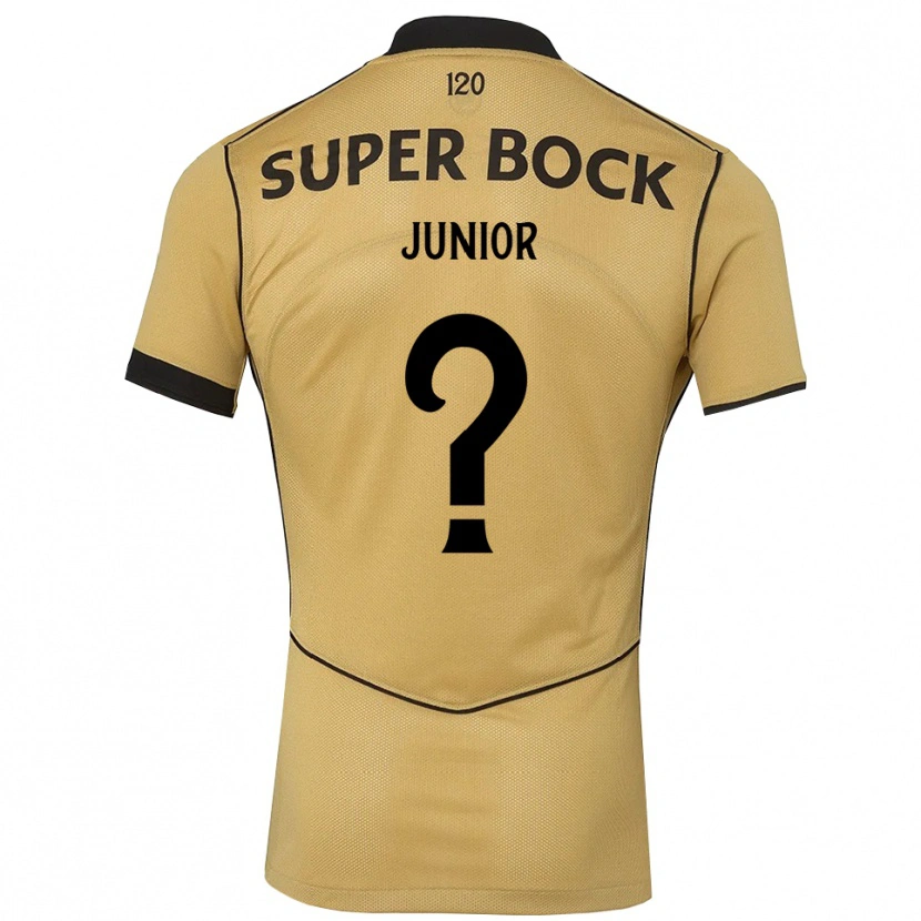 Danxen Barn Marlon Junior #0 Gyllene Svart Bortatröja Matchtröjor 2026/27 Tröjor T-Tröja