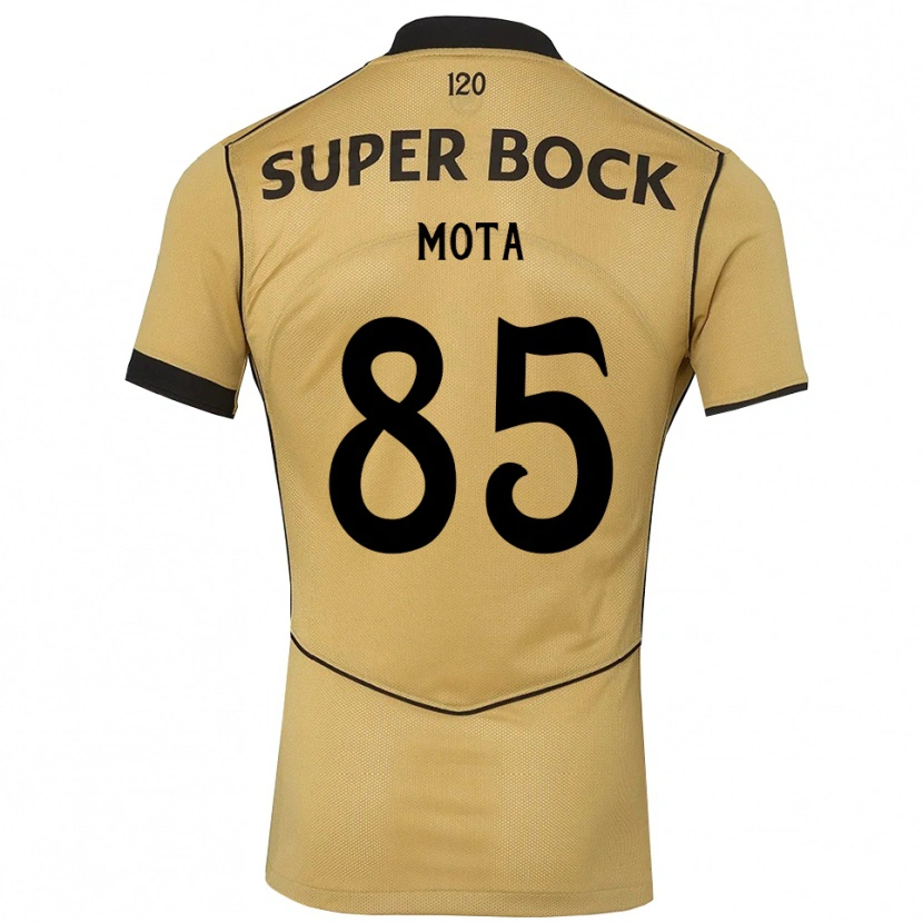 Danxen Barn Rafael Mota #85 Gyllene Svart Bortatröja Matchtröjor 2026/27 Tröjor T-Tröja