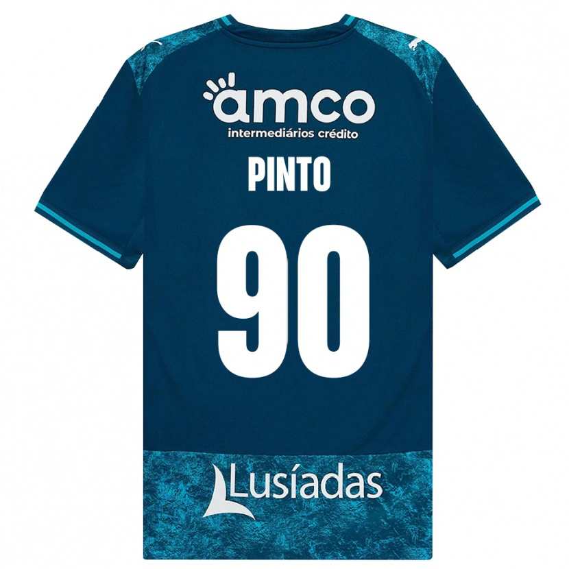 Danxen Barn Luisinho #90 Mörk Skiffergrå Mellanturkos Bortatröja Matchtröjor 2026/27 Tröjor T-Tröja
