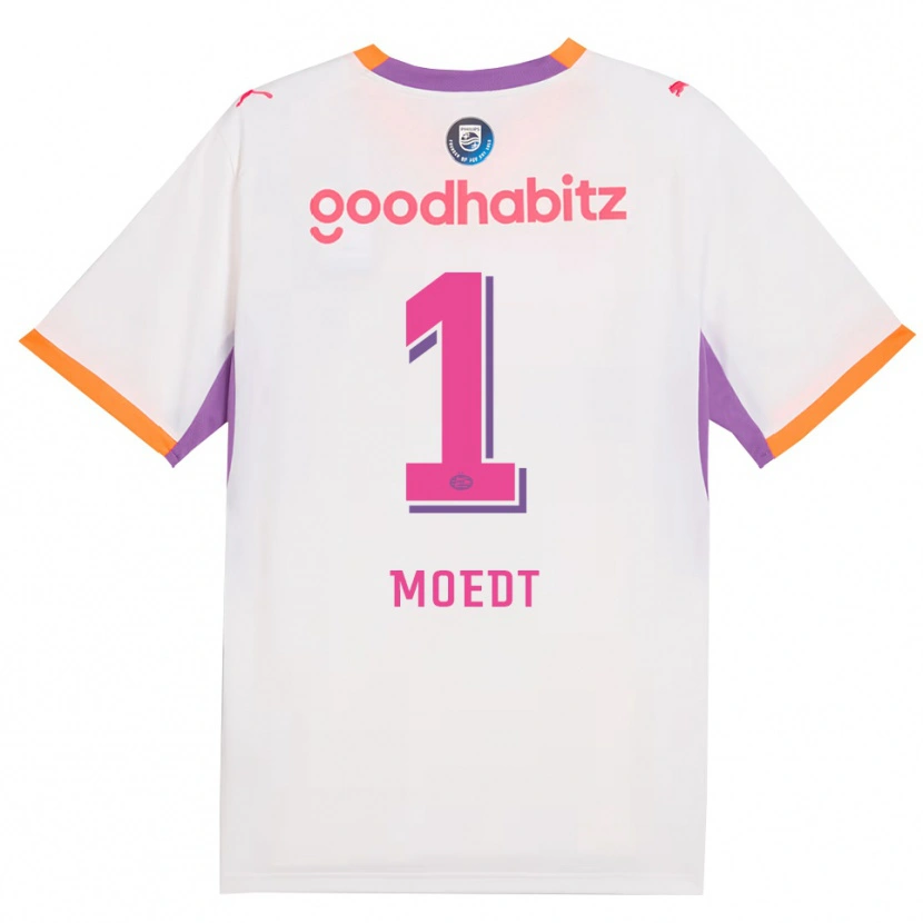 Danxen Barn Eskil Moedt #1 Vit Lila Orange Bortatröja Matchtröjor 2026/27 Tröjor T-Tröja