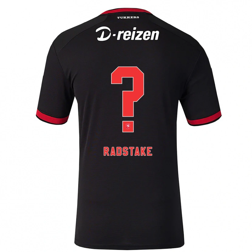 Danxen Barn Ruben Radstake #0 Röd Vit Svart Bortatröja Matchtröjor 2026/27 Tröjor T-Tröja