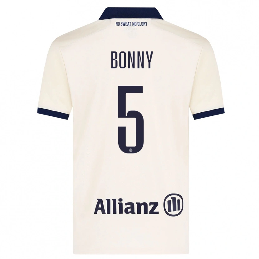 Danxen Barn Chionne Bonny #5 Beige Svart Bortatröja Matchtröjor 2026/27 Tröjor T-Tröja